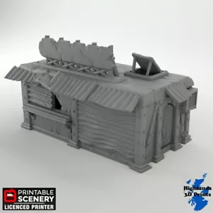 Mesa para juegos de mesa de campo disperso de comida chatarra DnD 3DPrint 32/28/20/15/10 - Imagen 1 de 11