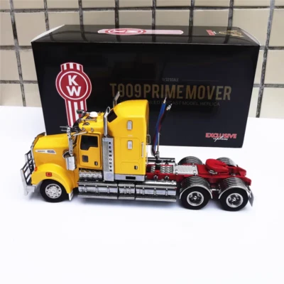 Kenworth T909 Prime Mover Australian Truck  1/32 DieCast Tractor Yellow - Image 1 of 4