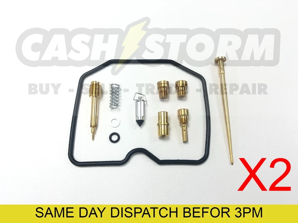 2 X Kawasaki EL 250 Eliminator 1988-1995 Carb Carburettor Repair Kit  - Image 1 of 1