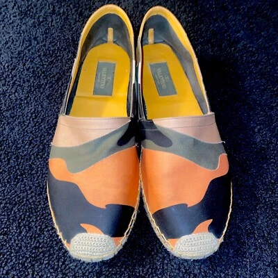 Auth Valentino Garavani Camo Slip Ons - Image 1 of 4