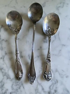 Antique Flatware Beautiful Spoon Reliance Royal Oneida Rogers Victorian floral - Picture 1 of 18