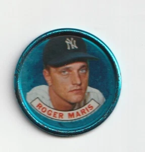 1965 Baseball Old London Space Magic Coin Pin VINTAGE 1960s roger maris - Bild 1 von 2