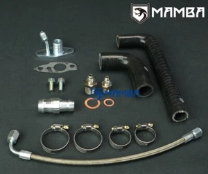 For TOYOTA MR2 Celica 3S-GTE ST185 SW20 CT26 turbo oil feed return hose line kit - Bild 1 von 4