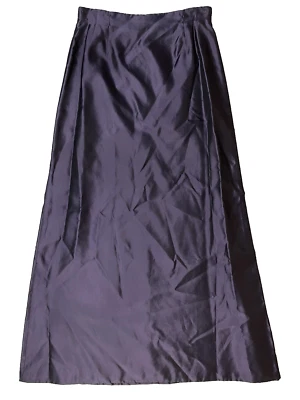 Maxi Falda Jones New York Noche Acetato Sedoso Para Mujer 12 Berenjena Lux Elegante Foto 1 de 4