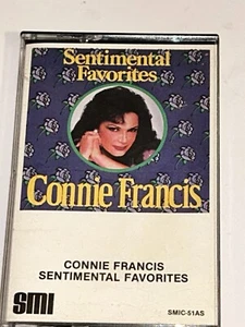 Connie Francis Sentimental Favorites Rock Music Cassette 1F24 - Picture 1 of 4