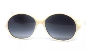 MetalFlex Women's Sunglasses Made in Italy White 80s Plastic Italy - Picture 1 of 5