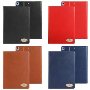 Custodia iPad in pelle Smart Cover iPad Pro 13"/11/10.9/10.2/9.7 5a/7a 8a generazione Air - Foto 1 di 64