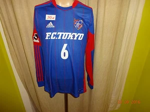F.C.Tokyo Original Adidas Langarm Jugend Matchworn Trikot 2012/13 + Nr.6 Gr.M - Bild 1 von 5