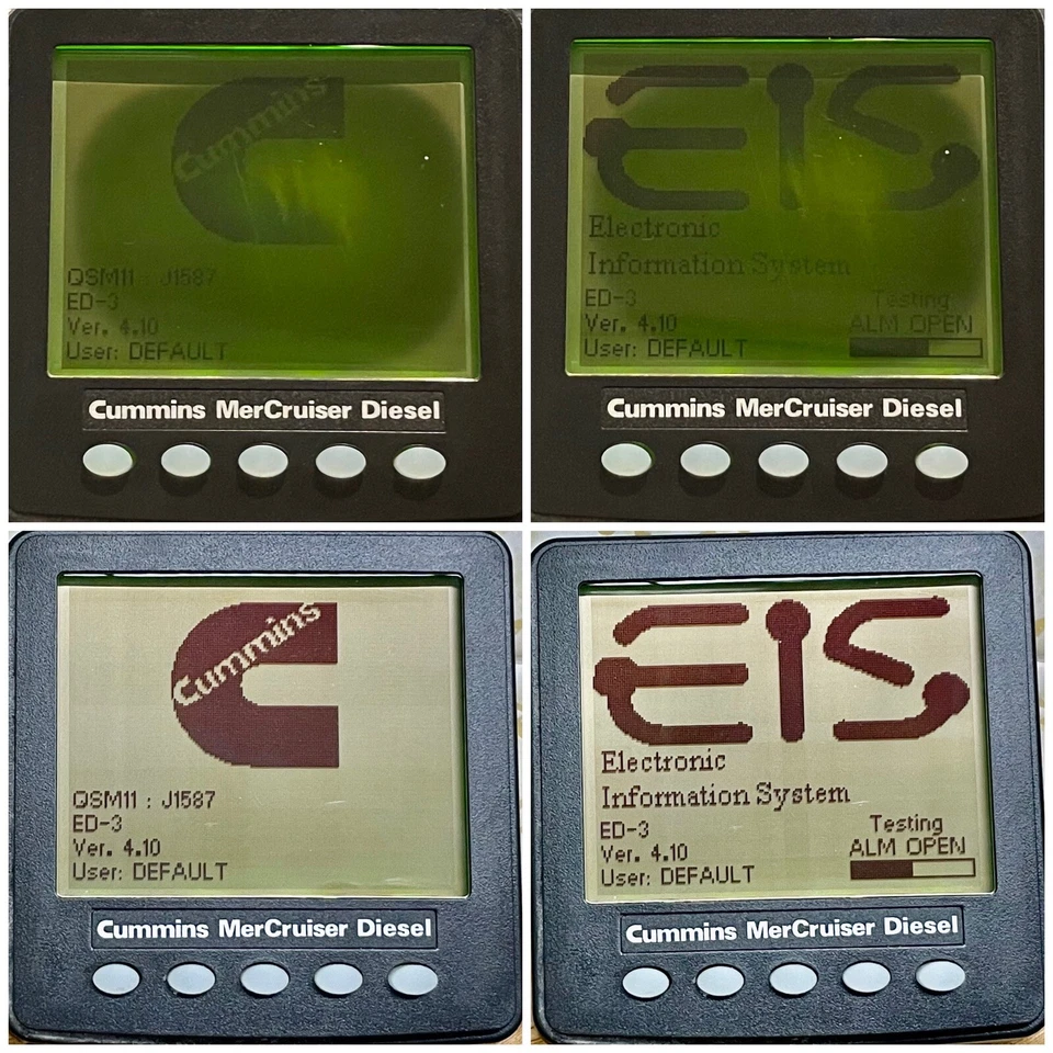 Дисплей дизельного двигателя Cummins Marine ED-X СЕРВИС ПО РЕМОНТУ ДАТЧИКОВ - Изображение 1 из 4