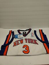 Reebok NBA White Jersey New York Knicks Stephon Marbury #3 - Boys M (10-12)
