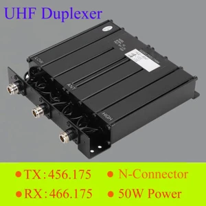 UHF Duplexer 6 Cavity 50W Power N-Connector 8-10mhz 500khz For Radio Repeater - Zdjęcie 1 z 10