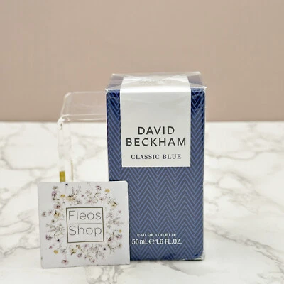 David Beckham Classic Blue Eau De Toilette 1.6 oz /50ml - SELLADO & Auténtico Foto 1 de 3