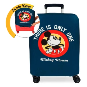 COPERTURA PER TROLLEY 68 CM TOPOLINO DISNEY COPRIVALIGIA ANTIGRAFFI LAVABILE BLU - Foto 1 di 7
