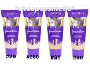 VERONA INGRID MINERAL SILK LIFT MAKE UP FOUNNDATION LONG LASTING 16h - Picture 1 of 13
