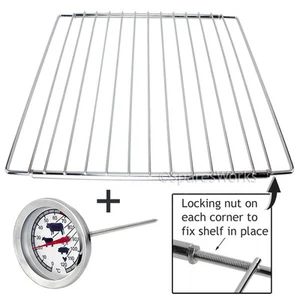 Adjustable Extendable Locking Grill Shelf for BOSCH Oven Cooker + Food Probe - Picture 1 of 5