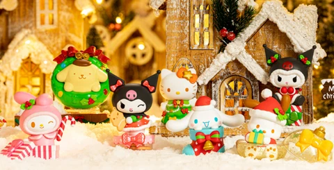 TOPTOY Sanrio Christmas Tree Gift Series Blind Box Confirmed Figure HOT Cover