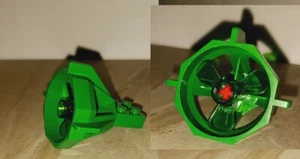 LEGO Propeller Airplane Rocket Spaceship GREEN Trans Green Prop Technic Axel - Picture 1 of 1