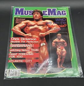 VINTAGE MUSCLEMAG bodybuilding MUSCLE Magazine SEPTEMBER 1982, Chris Dickerson - Picture 1 of 13