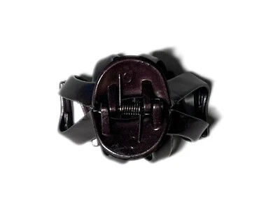 Pinza para el cabello garra marrón de gran tamaño - agarre fuerte, accesorio para el cabello elegante Foto 1 de 4