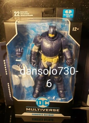 Mcfarlane Toys Multiverse Blindado Batman Versión Azul Foto 1 de 2