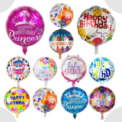 LARGE HAPPY BIRTHDAY FOIL BALLOONS FOR BIRTHDAY PARTIES KIDS PARTY - Image 1 of 2