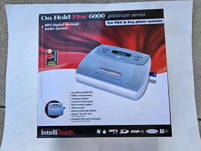 On-Hold Plus 6000 MP3 Digital On-Hold Audio System for PBX & Key Phone System - Image 1 of 4