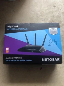 NETGEAR Nighthawk AC1900 Smart WiFi Router Dual Band Model R7000 Free Shipping - Picture 1 of 3