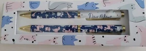 Lady Jayne Brand Dog Mom 2 Ink Pen Gift Set - Picture 1 of 2