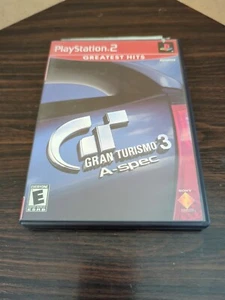 Gran Turismo 3 A-spec Video Game (Sony PlayStation 2, 2006) - Picture 1 of 5