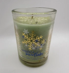 Bath & Body Works Vanilla Snowflake Duftkerze 1 Docht 6,3 oz selten Rarität - Bild 1 von 6