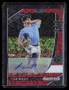 2020 Panini Prizm Draft Picks Liam Norris PDP90 Red Sparkle Autograph 46/99 - Bild 1 von 2