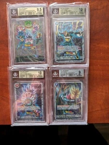 Dragon Ball Fusion World Sparking! Juego de cartas coleccionables Zero edición limitada graduado - Imagen 1 de 8