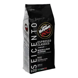 Caffe Vergnano Espresso Classico 600 Whole Bean Coffee 2.2lb/1kg - Picture 1 of 2