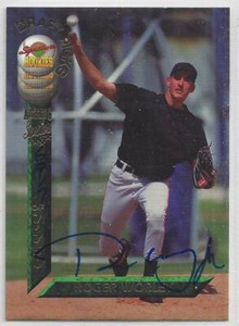 Vintage Roger Worley 1994 Signature Rookies Draft Auto Card #68 Baltimore