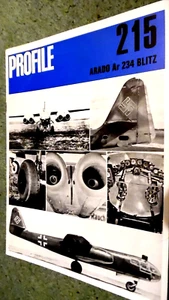 PROFILE PUBLICATIONS AIRCRAFT #215: ARADO Ar 234 BLITZ (1971) - Picture 1 of 1