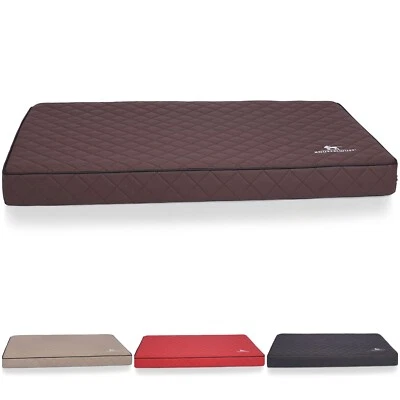 Knuffelwuff Orthopädische Hundematte Juna Aus Laser Gestepptem Kunstleder