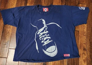 Thrashed All Star Converse De Colección Camiseta Punto Único EE. UU. It Matters Zapatilla XL - Imagen 1 de 11