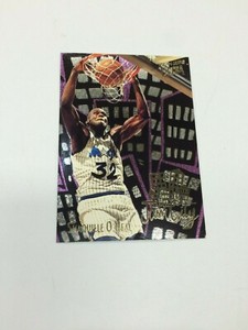 1993/94 Fleer Ultra NBA Basketball Card JAM CITY CHASE CARD #7 SHAQUILLE O'NEAL