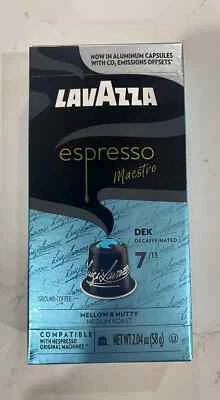 Cápsulas de café descafeinado italiano original LAVAZZA ESPRESSO DEK NESPRESSO Foto 1 de 3
