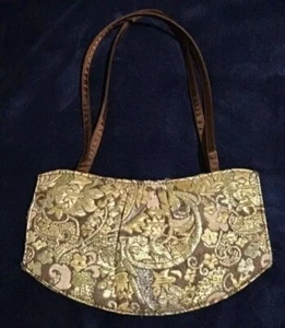 Victoria's Secret Abendhandtasche Handtasche braun metallic GLITZERND!! - Bild 1 von 2