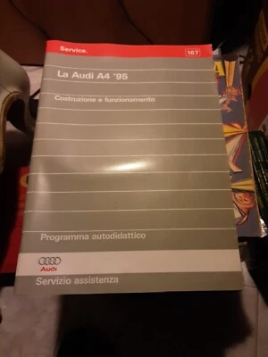 MANUALE SERVIZIO ASSISTENZA LA AUDI A4 '95 COSTRUZIONE E FUNZIONAMENTO - Immagine 1 di 4