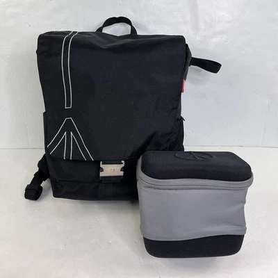 Manfrotto Bravo Buckle Flap Top Camera Backpack 13” w/ Camera Case - Black - Image 1 of 4