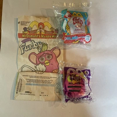 McDONALD'S Furby Happy Meal Toys 1 y 2013 #6 (+1) - 2009 Bolso Furby Usado Foto 1 de 4