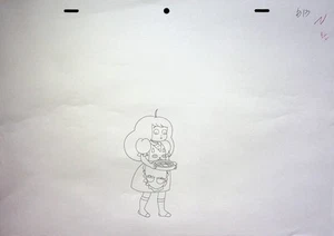 Bee and PuppyCat 2013 Hand Drawn Production Pencil Frederator Studios #WW - Picture 1 of 2