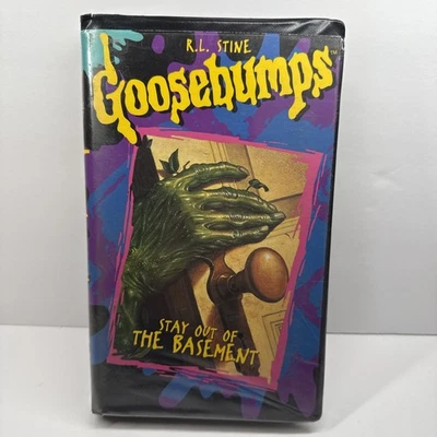 Vintage Goosebumps Stay Out of the Basement VHS Movie 1996 — 第 1/4 张图片