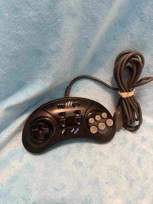 RARE 🔥 Naki Combat Control Sega Genesis 6 Button Turbo Slow Controller Game Pad - Image 1 of 4