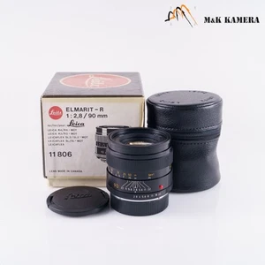 LEITZ Leica Elmarit-R 90mm/F2.8 E55 Ver.II V2 Lens Yr.1984 Canada #22948 - Picture 1 of 9