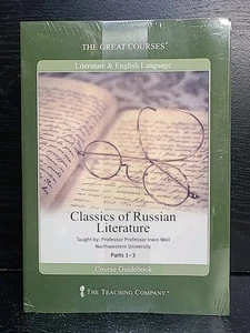 The Great Courses Classics of Russian Literature Guidebook DVD Complete Set 1-3 - Picture 1 of 3
