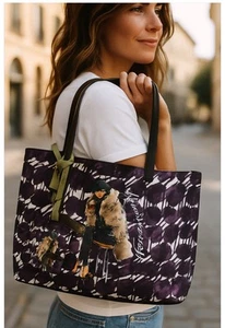 BORSA DONNA HENRI BENDEL IZAK ZENOU RAGAZZA NYLON E CHARM CELLULARE ABBINATO - Foto 1 di 11