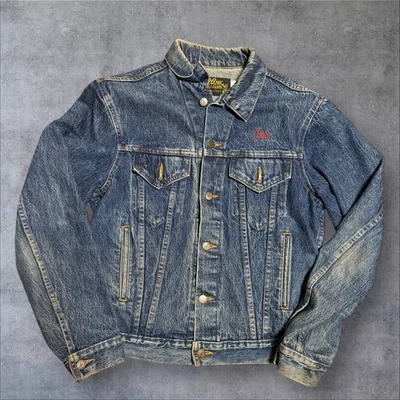 Hank Williams Jr. de colección Chaqueta de camionero de mezclilla Double Eagle Tour para hombre grande años 80 Foto 1 de 4